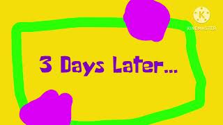 3 Days Later... Spongebob Time Cards #1