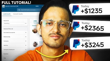 UNLIMITED CLIENTS from Linkedin Sales Navigator (FULL COURSE)