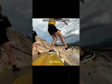 Others Doing Trampoline Vs These Guys Epic Jump Battle Comparisontest Comparison Viral