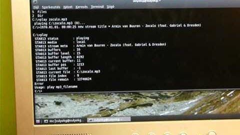 Atmel AVR32 UC3A Hard Disk experiment with FreeRTOS