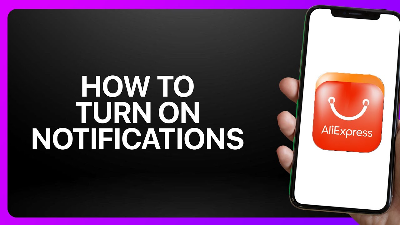 Как включить уведомления в приложении AliExpress 2025! Инструкция