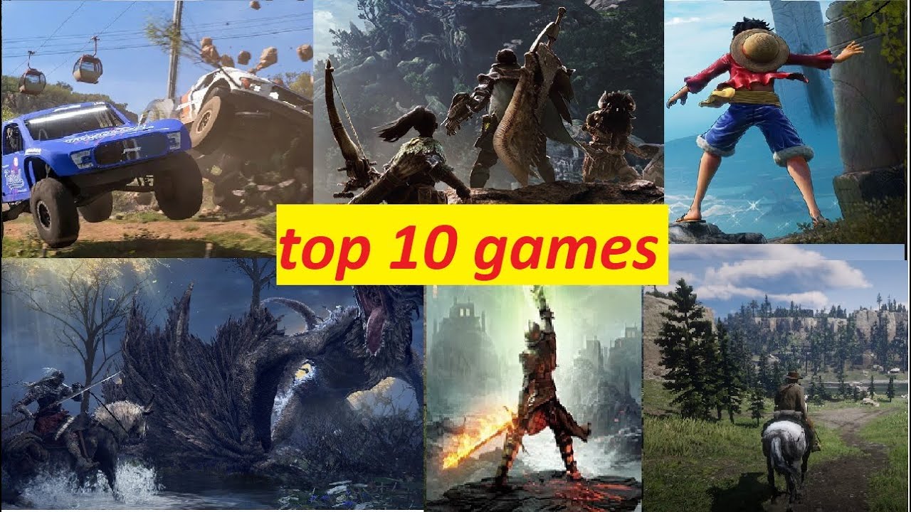 Top 10 games 8gb ram 2 gb vram best graphics 2023 - YouTube