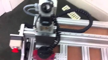 Cnc machine first test