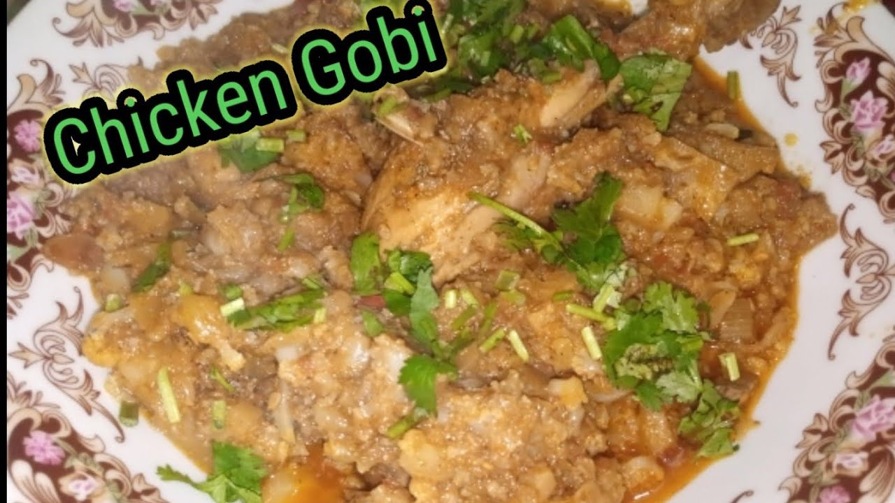 Simple Chicken Gobi - YouTube