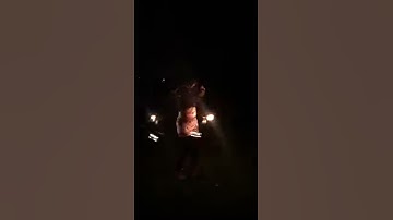 FIRE HOOPING ~ hoop dance flow