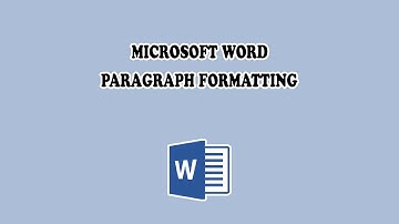 Microsoft Word Paragraph Formatting | Ms Word Me Paragraph Formatting kaise krte hain Urdu/Hindi