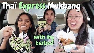 Thai Express Mukbang with my besties!!!