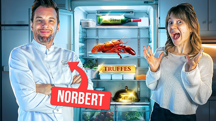NORBERT BALANCE SON FRIGO ! (les secrets du frigo d'un chef) @LeLoftdeNorbert