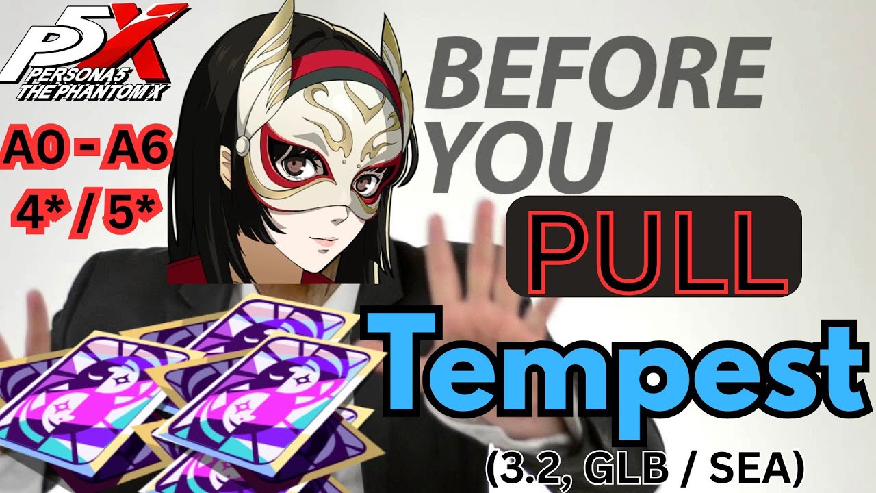 Почему стоит использовать Wind Vast/Riko Tempest? [P5X 3.2, GLB/SEA]