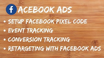Setup Facebook Pixel Code| Event Tracking | Conversion Tracking | Retargeting Using Facebook 2020