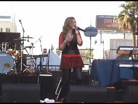 See Ashlee Keating perform live on Hollywood Blvd.