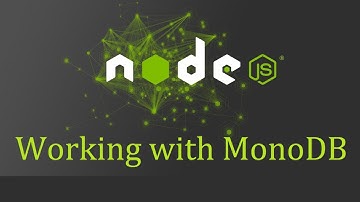 Node js Tutorial for Beginners - 18 - MongoDB NodeJS (1/5)