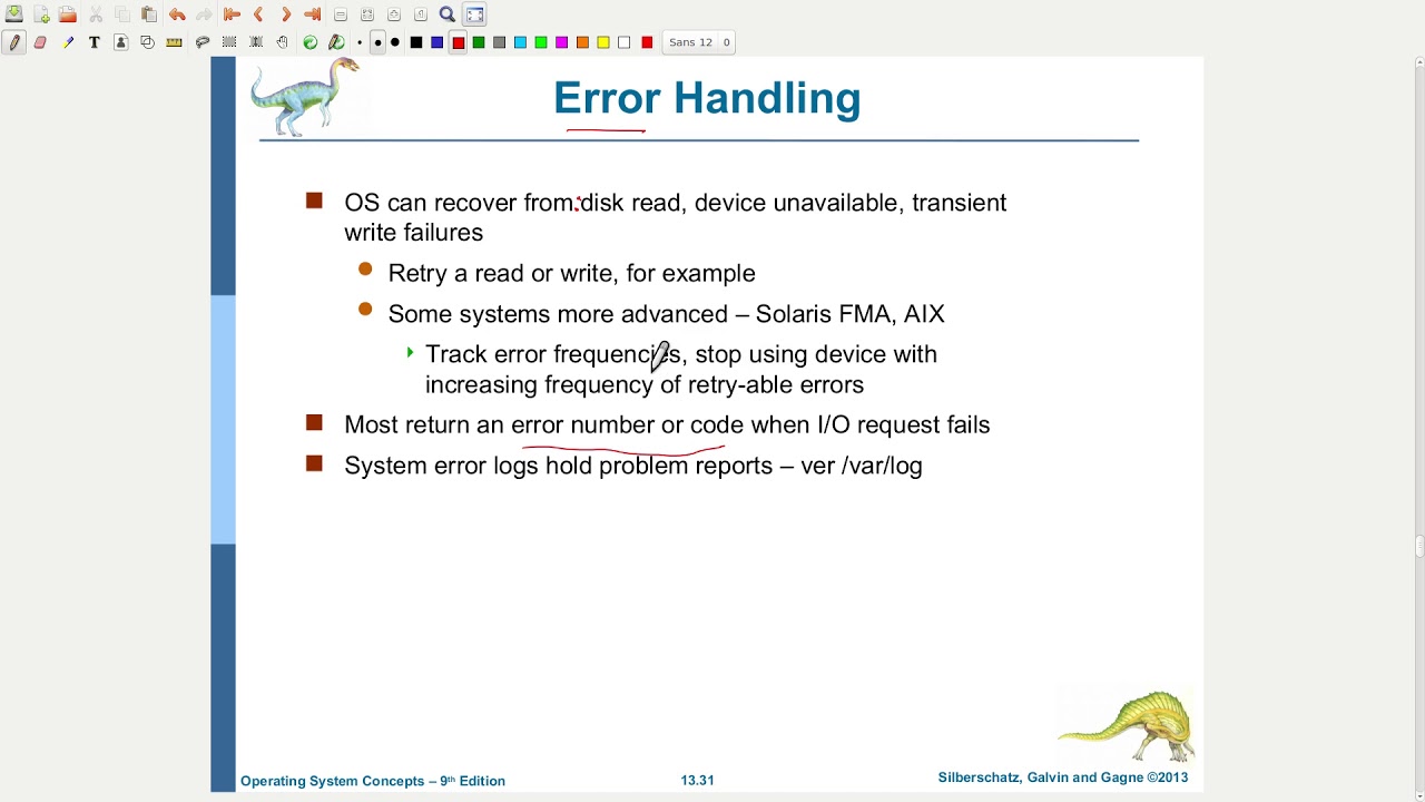 V116 error handling youtube