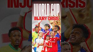 Superstars Who Got Injured Right Before The World Cup 🤕🚑