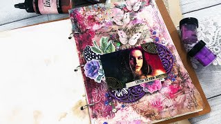 🎨 Mixed Media 🎨 Art Journal for Lindy&#39;s Gang