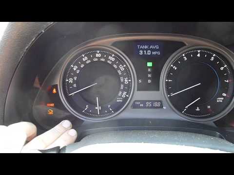 Oil Change Light Reset | Lexus IS250 & IS350