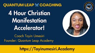 Module 3: Christian Manifestation Accelerator #manifestation #quantumleap #business #coaching Profile