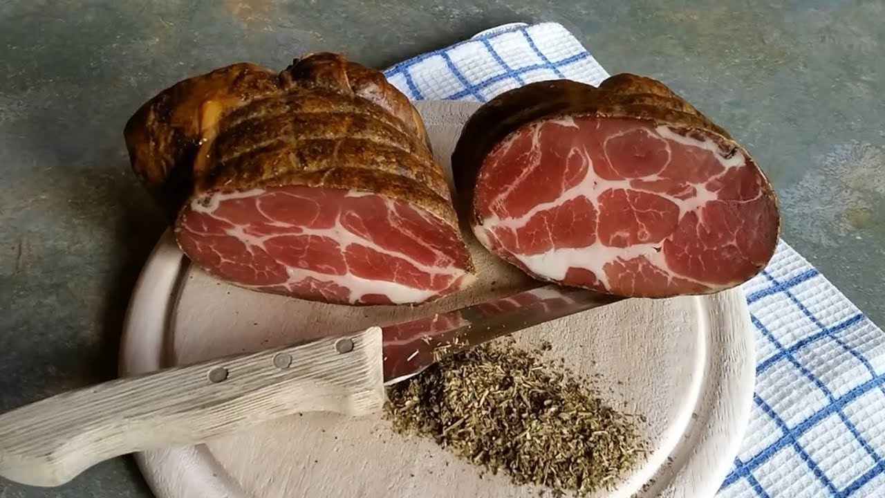 Coppaschinken mit mediterranen Kräutern in der Blase Nr. 59 #food # ... Coppaschinken mit mediterranen Kräutern in der Blase Nr. 59 #food # ...