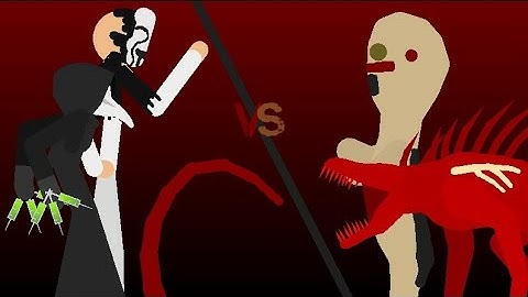 Scp 049 and Scp 035 vs Scp 173 and Scp 939 [stick nodes]