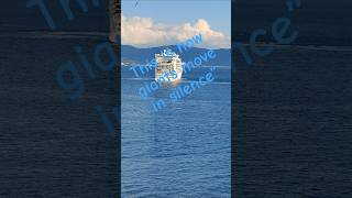#corfutown #Greece#cruiseship #harbour#shipspotting #maritime#satisfying #bigships#oceanvibe #shorts