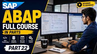 SAP ABAP Modularization Techniques Explained | Reusable Programming Concepts | Class 22