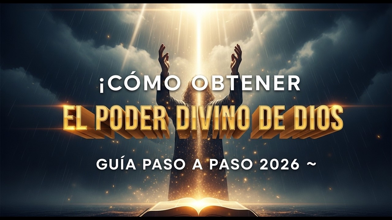 ¡CÓMO OBTENER el PODER DIVINO de DIOS! Guía Paso a Paso para Vencer Todo en 2026 🙏⚡🔥