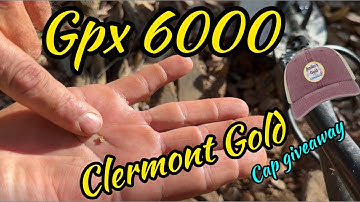 Minelab gpx 6000 & Nugget Finder Xceed coil.  Clermont Gold