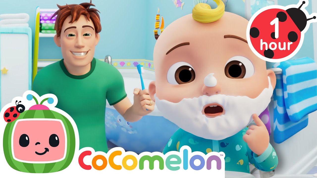 Daddy I Can Be like YOU! 🫧 Bath Time Routines + MORE CoComelon Nursery Rhymes & Kids Songs