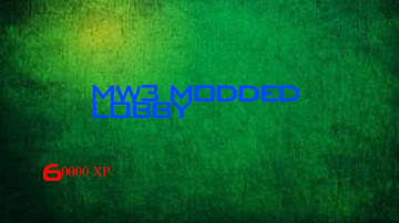 Mw3 Modded Lobby (unlimited ammo,XP Lobby,Super Speed+Jump)