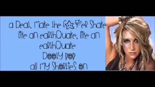 Kesha crazy kids lyrics