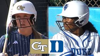 #20 Duke vs Georgia Tech Women's College Softball Highlights Full Game 2026