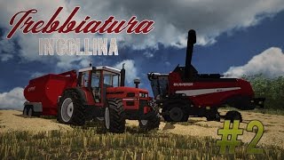 Farming Simulator 2013 - Trebbiatura in collina #2