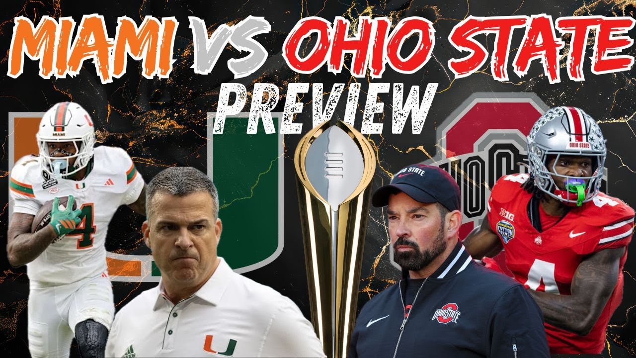 2025 COTTON BOWL PREVIEW I MIAMI HURRICANES VS OHIO STATE BUCKEYES ...