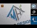 Master in Graphic Design Illustrator CC Tutorial | How to make professional logo design