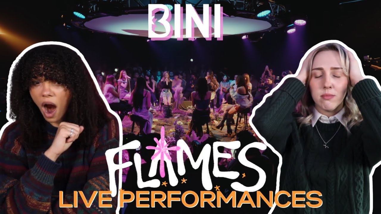 COUPLE REACTS TO BINI 'Flames' Official Live Performances | Katabi, Paruparo, Infinity, & Bikini