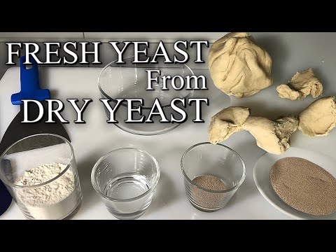 Video: How To Replace Dry Yeast With Fresh Yeast