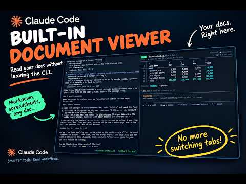 INSANE: View files within Claude Code CLI now.