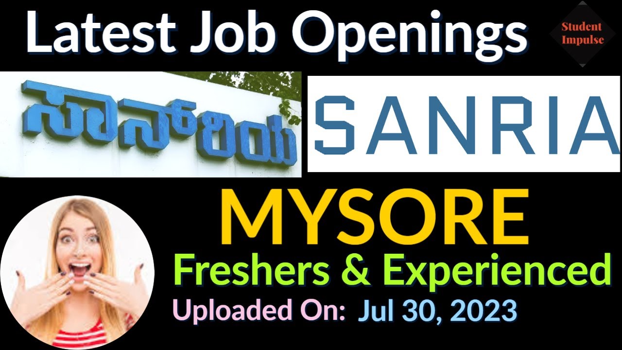 sanria-engineering-and-consulting-pvt-ltd-mysore-very-urgent-jobs-in