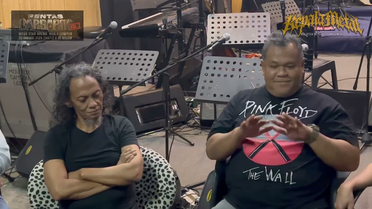 Brader2 Lagenda2 Muzik Malaya, Black, Eddie, Karl Cromok dan Mel borak2 santai kongsi cerita