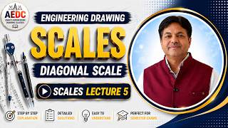 Diagonal Scale in Engineering Drawing | Scales Lecture 5