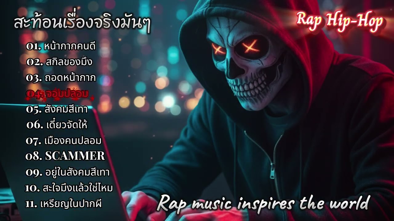 รวมเพลงแร็พมันๆ โดนใจวัยรุ่นชอบ || Thai Rap Hip Hop (Dark Trap) |2025 🔥ep122