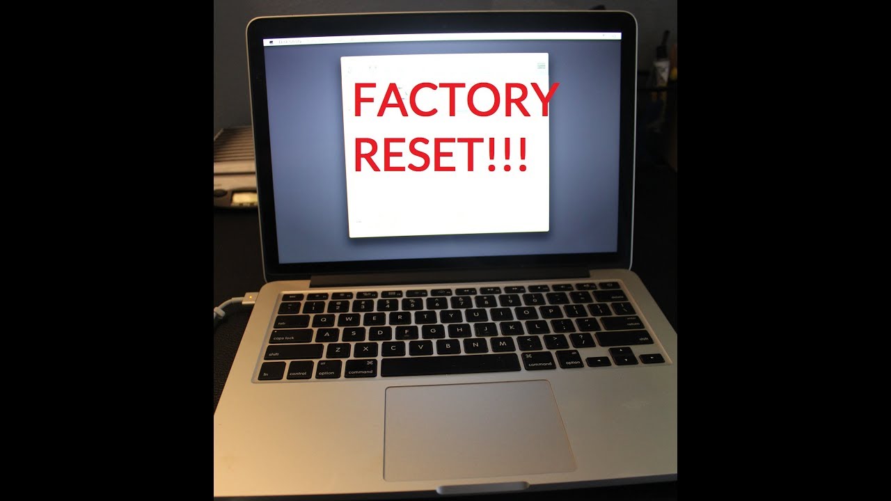 How to Factory Reset Macbook Pro , AIR. ( without CD