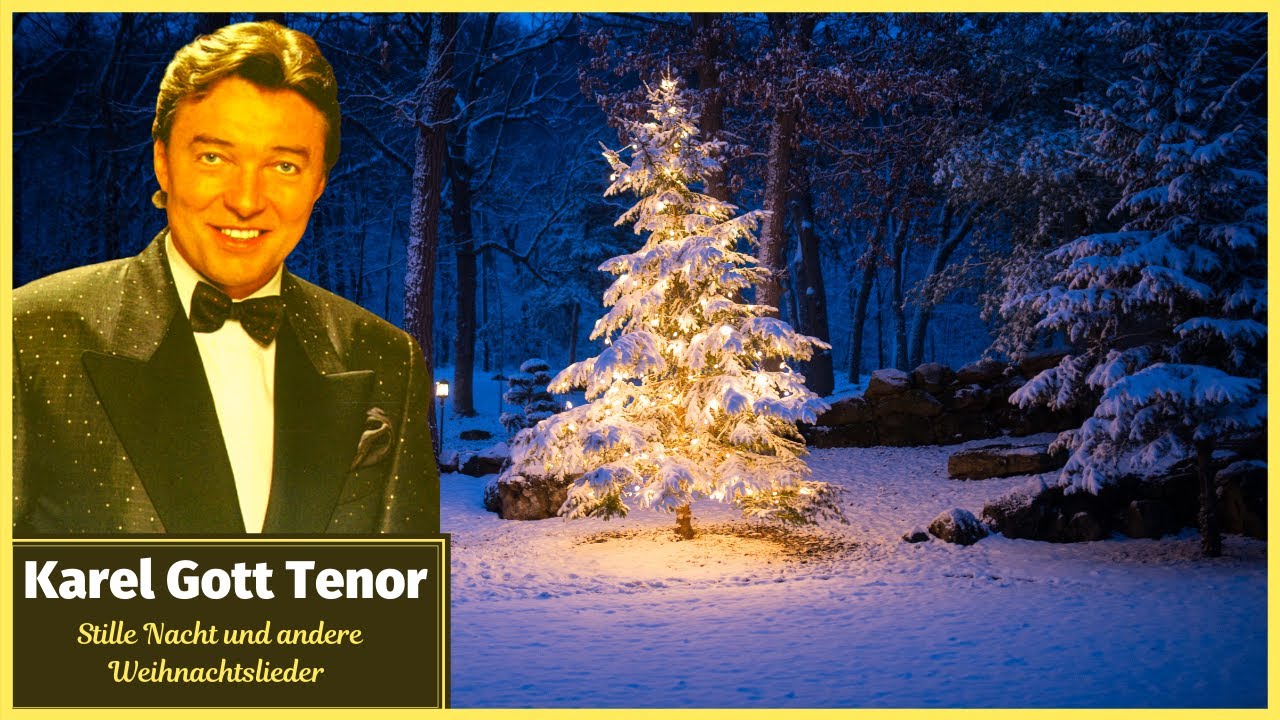 Karel Gott Tenor singt Stille Nacht und andere Weihnachtslieder