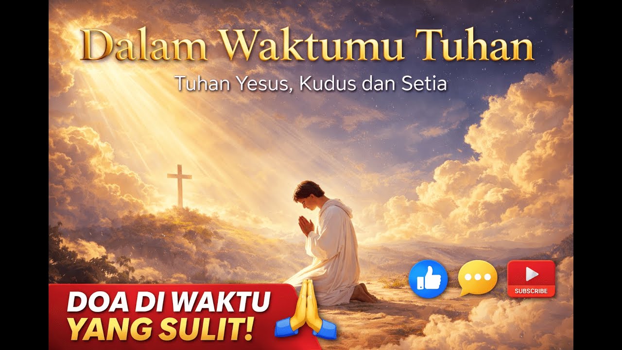 Dalam Waktumu Tuhan | Lagu Rohani yang Menguatkan di Saat Sulit