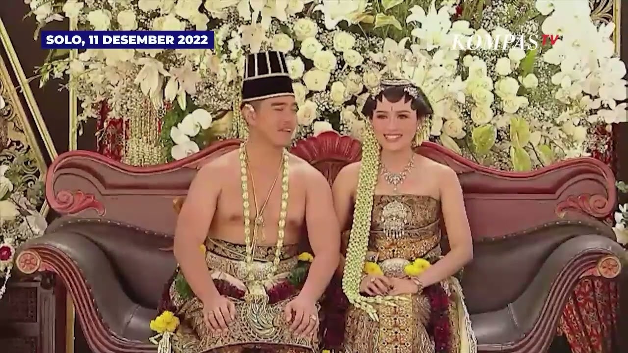 Upacara Ngunduh Mantu Kaesang Pangarep dan Erina Gudono di Loji Gandrung