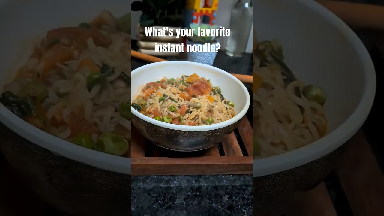 Winter special instant noodle 🍜  