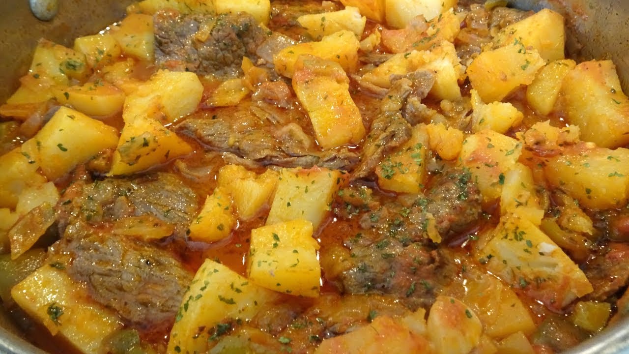 Con De Bistec Res Papas