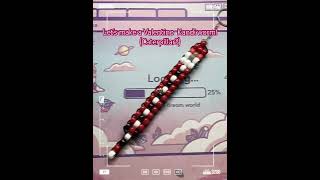 Valentino Pony Bead Worm on String #kandi #wormonastring #hazbinhotel #ponybeads