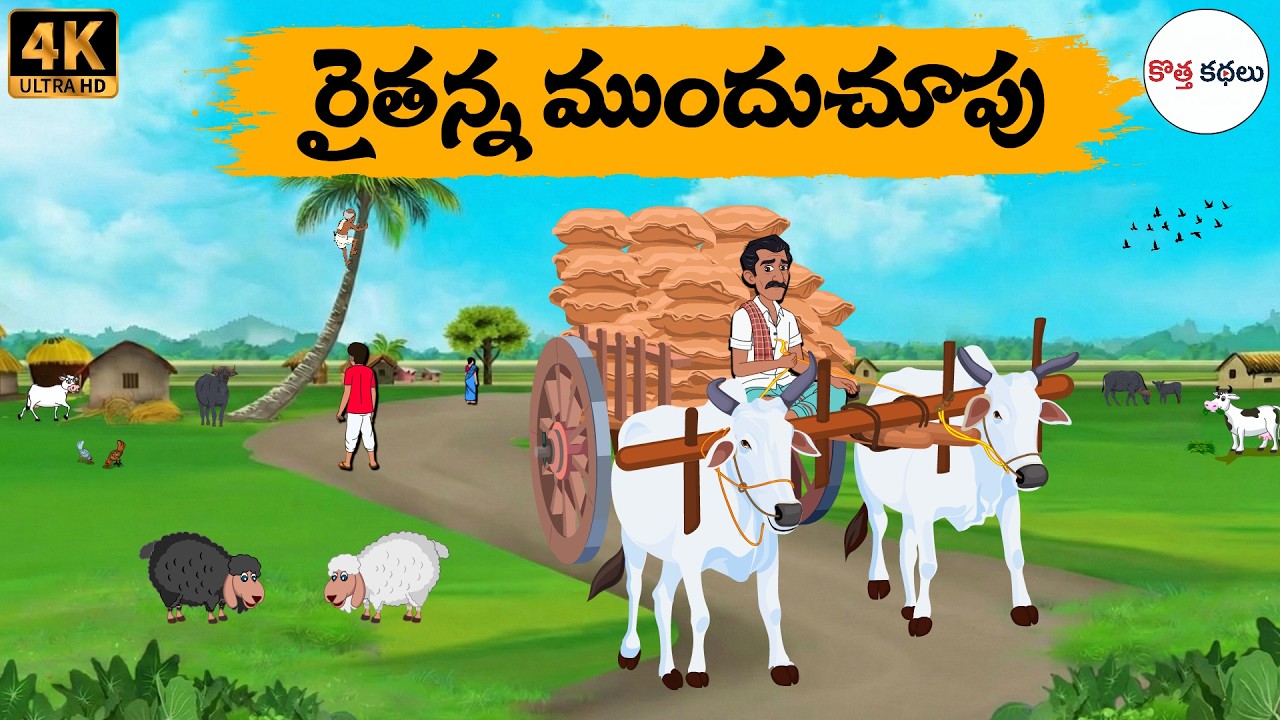 Telugu Stories - రైతన్న ముందు చూపు  - moral stories in telugu - Neethi kathalu - Kotha Kathalu