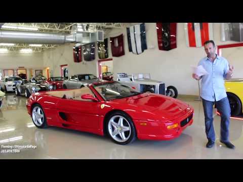 99-ferrari-f355-f1-spider-for-sale-with-test-drive,-driving-sounds,-and-walk-through-video